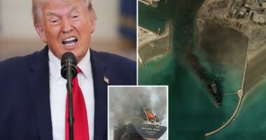 Trump makes new foul-mouthed threat to Iran: 'Open the F---inâ Strait